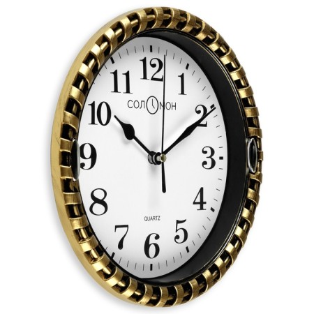 Wall clock "braid, smooth move, d-21 cm, dial 17 cm-1