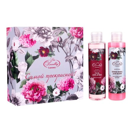 Gift set of Liss Kroully cosmetics: Bath cream, 260 ml + shower gel, 260 ml-2