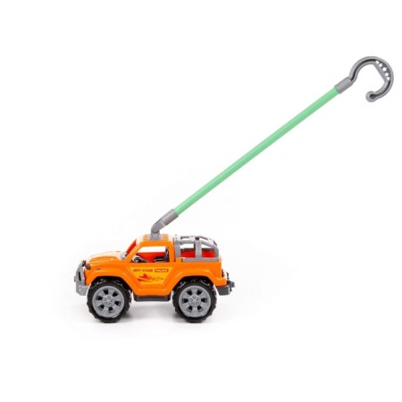 Car-car "Legionnaire" with a handle, color orange-1