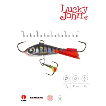 Balancir Lucky John Baltic 4, 4 cm, 10 g, color 12hrt-1