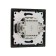 Luazon Lighting "Antei" switch, 10 A, 1 key, with backlight, hidden black