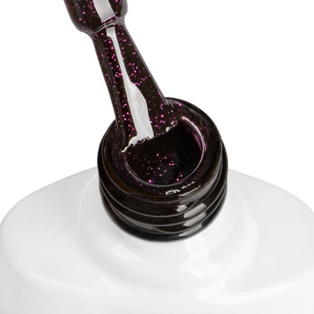 Color gel polish Adricoco, No. 082 shimmering black orchid, 8 ml-1