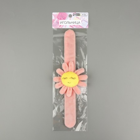 Needle on the bracelet "Flower", 23 × 8 cm, color pink mix-5