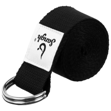 Sangh yoga set: block, belt, black color-6