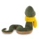 Soft toy "Snake Yashka", 15 cm 2502/15c