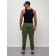 Cargo jeans men, size 48, khaki color