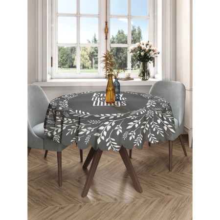 The tablecloth “Happiness in the little things”, round, Saten, d = 150 cm-2
