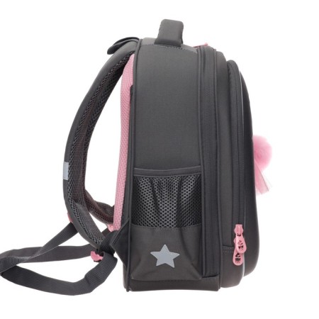 Grizzly frame backpack, 36 x 28 x 20 cm, LED backlight with a key fob, gray-3