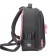 Grizzly frame backpack, 36 x 28 x 20 cm, LED backlight with a key fob, gray