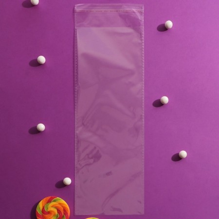 BOPP package with adhesive valve, transparent 12.5 x 35/4 cm, 30 μm-2