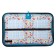 Penal 1 section 130 x 190 mm, Hatber "Fashion Style", laminated cardboard, black/blue (volumetric 3D risun) NPN_44036