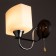 Bra "liana" 1x60W E27 chrome-brown 23x13x20 cm.