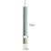 Suspension lamp "Regent" LED 5W 4000k Green 3.3x3.3x30-130cm