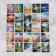 Set of stickers "Nature", 6 x 7 cm, 50 pcs