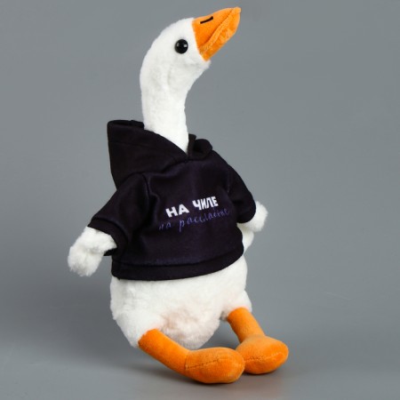 Soft toy "Goose: on a chill on a relaxation", 35 cm-1
