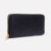 Women's wallet with lightning, black color