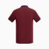 T -shirt male polo, burgundy color, size 52 (2xl)