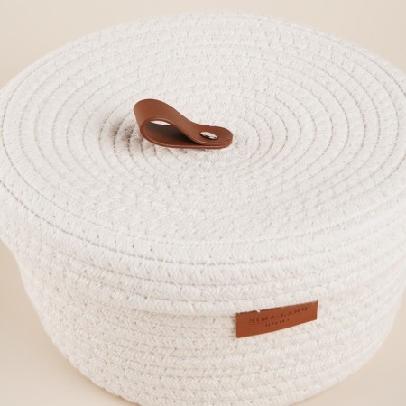 BALL BASURAL WORK WORKED BALL BALL, 32 × 32 × 16 cm, large, white color, white-4