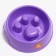 Pain for slow feeding "Paw", 22.5 x 23 x 6.5 cm, purple