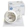 Snow -phase track lamp for Feron AL165, IP20, GX53, 15 W, 92x92x125 mm, white color