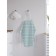 Apron of a kitchen with a photo print "Northern bears with a gift", adjustable, size OS