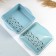 Baking capacity "Tetra with a lid" 2.5l / 29x24x11.5cm, blues