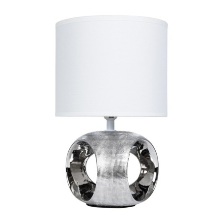 Decorative table lamp Arte Lamp Zaurak A5035LT-1CC, E14, 40 W, 18x18x29 cm, chrome-1