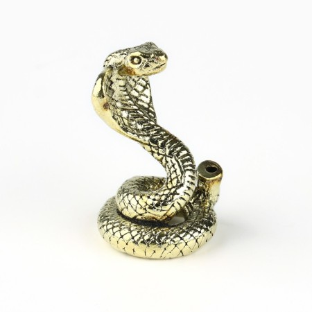 Standing for incense "Snake", 2.8 x 4 cm-4