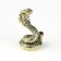 Standing for incense "Snake", 2.8 x 4 cm