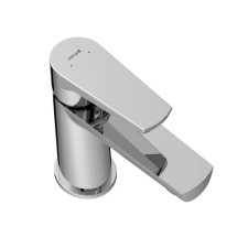 Cersanit Moduo sink mixer, one -rod, chrome