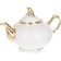 Tea Service 6/9 Tulip, DELIVERY “Snow -white tulip, golden holders”, 15 items