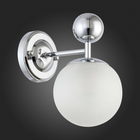 Wall lamp EVOLUCE. Sle106101-01. Pechio. 1x60 watts, E27, 13x20 cm, chromium color-4