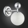 Wall lamp EVOLUCE. Sle106101-01. Pechio. 1x60 watts, E27, 13x20 cm, chromium color