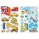 Book with stickers "Machines, ships and planes"