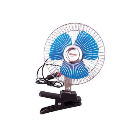SkyWay fan, 6 ", 12 V, clip, plastic