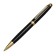 Gift handle, ball "classic" in the leatherette case, rotary, black body with gold