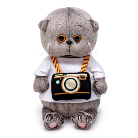 Soft toy BABY BABY with a camera, 20 cm