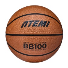 Basketball ball atemi, size 6, rubber, 8 panels, BB100N, district 72-74, glued