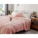 Viva bedspread, size 210x230 cm, powder color