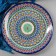 Largan Rishtan ceramics "Patterns", 36 cm, blue
