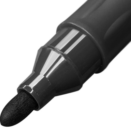 Construction marker Lekon 12083, permanent, felt, refueling, black, 2 - 3 mm-2