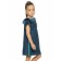 Dress for girls, height 98 cm, blue color