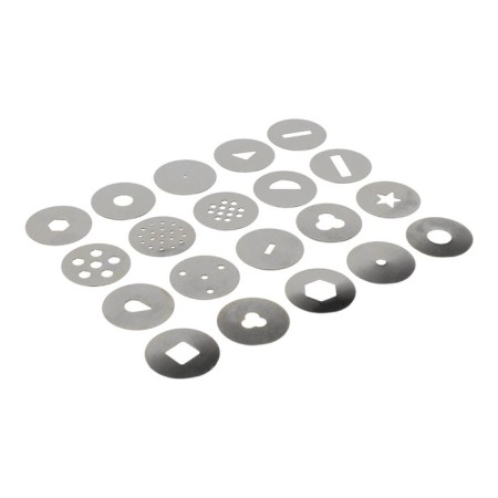 Metal extruder for plastic, screw, 19 nozzles-6
