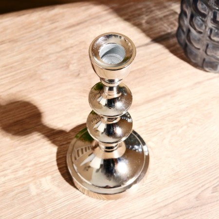 Aluminum "Ring" for 1 candle 9x9x19.5 cm-3