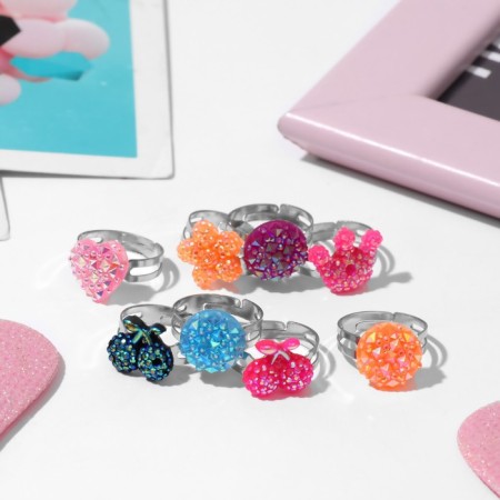 Children's ring "chosen" shit, color mix, dimensionless, mick form