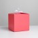 Gift folding box, packaging, “red”, 12 x 12 x 12 cm