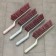 Brush-clutch plastic shares, working part 18 cm, 31 × 3.5 cm