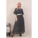 Female dress, size 46, black color