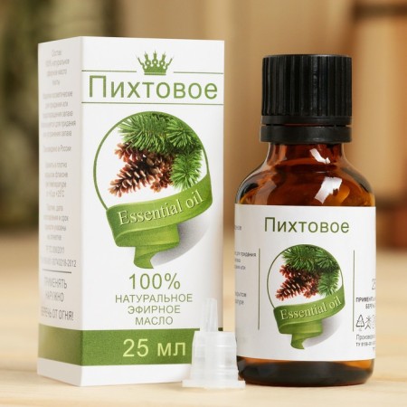Essential oil "Fir", a bottle-boiler, abstract, 25 ml