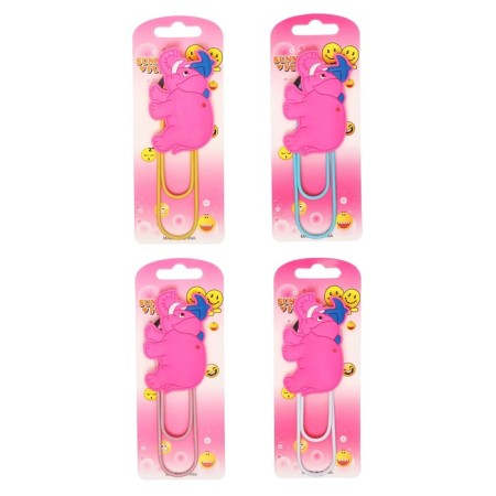 The bookmark is large, 11 cm, "elephant", mix-1